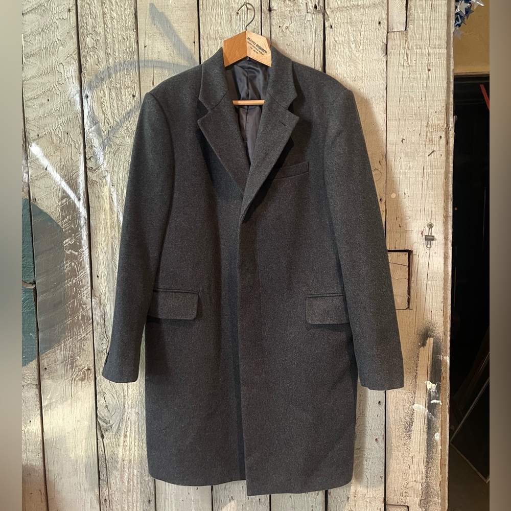 Banana Republic Men’s Sendero Wool Top coat. Size Medium - Picture 2 of 10